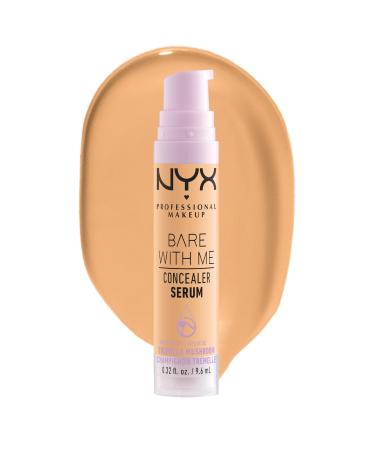 NYX Professional MakeUp covering serum with natural finish and medium opacity bar with me concealer serum golden 9.6 ml 05 golden 9.6 ml (1 Pack)