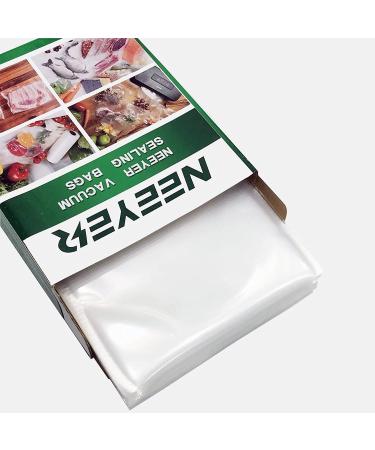 Neeyer Vacuum Sealer Bags - 100 Pint Pre-Cut BPA Free Bags for Food Saver - Ideal for Meal Prep, Sous Vide and Vac Storage - Buy Online on GoSupps.com