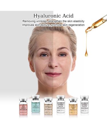 BB Facial Glow Starter Kit - Hyaluronic Acid Serum Ampoules Hydrating Intensive Treatment Kit for Face Care 0.27oz 6 Vials - Buy Online on GoSupps.com
