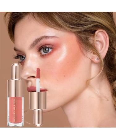 WOBBLO Liquid Cheek Blush | Natural Water Moisturizing Creamy Blush for Girls Soft Beauty Product for Daily Life Travel Soft Makeup Breathable 101 Cm - Buy Online on GoSupps.com