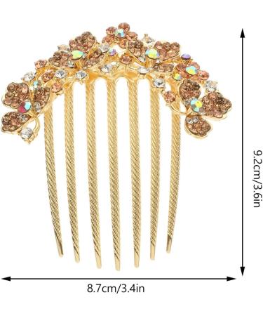 Beaupretty Hair Accessory for Women Hair Jewels for Women Hair Jewelry Bridal Hair Accessories Rhinestone Hair Accessories Korean Version Issue Card Comb Hair up Bride Hairpin Alloy - Buy Online on GoSupps.com