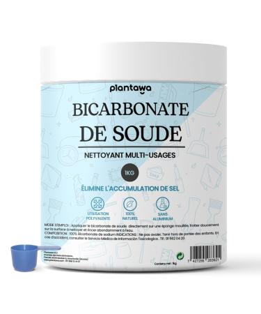 Plantawa Baking soda cleaning 1 kg | Baking soda for household cleaning. Multi-purpose: stain remover, whitening