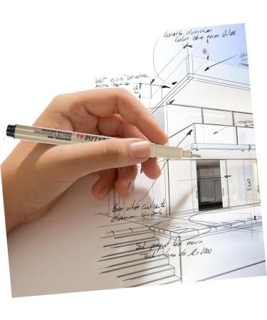 Lurrose Undercl 50 Pcs Waterproof Hook Line Acrylic Household Student Writing Pens As Shownx5pcs 13.5X1cmx5pcs - Buy Online on GoSupps.com