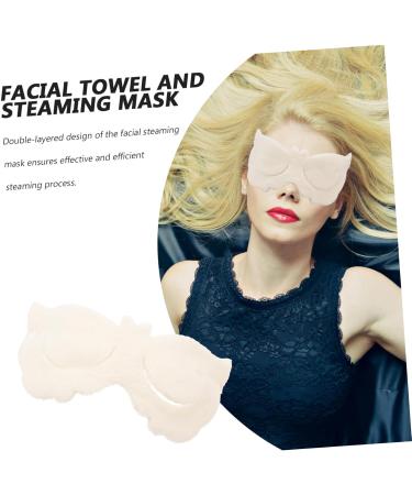 minkissy Portable Facial Steam Towel Eye Mask Thick Soft Cold Hot Compress For Skin Care - Buy Online on GoSupps.com