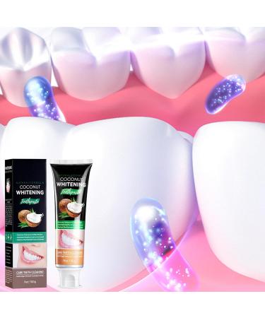 Koahde Coconut Oil Toothpaste - Natural Whitening 100g | Lighten Teeth & Refresh Smile - Buy Online on GoSupps.com