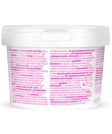 Buy Gymqueen L-Glutamine Powder 200g - Pure Vegan Amino Acid Odorless & Additive-Free for Optimal Performance - Buy Online on GoSupps.com