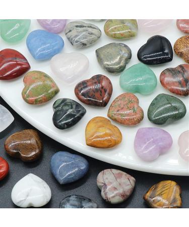 2PCS Natural Rose Quartz Crystal Love Heart Home Decoration Reiki Gemstone Agate Specimen Pecimen Gift Ornaments (Color : Flash Labradorite Size : 20X20X8mm) 20X20X8mm Flash Labradorite - Buy Online on GoSupps.com