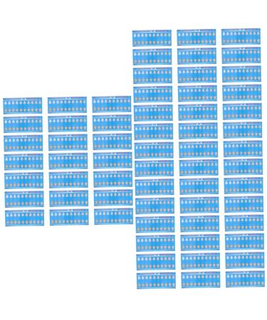 Minkissy 90 pth tooth coloring card tooth color key care requirement tooth color tooth paint tooth bleaching bleaching tooth bleached teeth color keys paper oral care tool deliveries