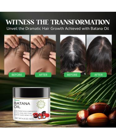 Organic Batana Oil for Hair Growth - 100% Natural Unrefined Hair Mask by Dr. Sebi | Hair Repair Treatment & Loss Reduction - Buy Online on GoSupps.com
