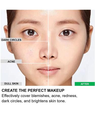 Mushroom Head Air Cushion Foundation CC Cream | BB Cream Concealer | Moisturizing & Brightening | Perfect for All Skin Types | 15g | Ideal Gift - Buy Online on GoSupps.com