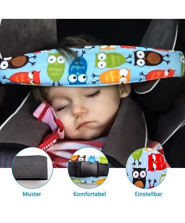 Adjustable Child Seat Headband | Head Protection for Baby Car Seats | Secure Fastening Strap for Prams & Car Seats - Buy Online on GoSupps.com