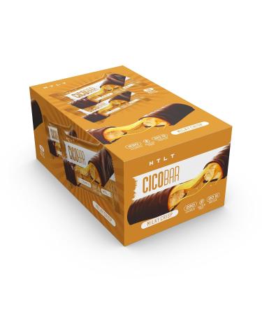 CICOBAR by HTLT | Soft & Delicious Protein Bars | 20g of Plant-Based Protein and only 230 Calories per Serving | High-Protein Snacks for Adults | 12-Pack, (Milky Crisp) - Buy Online on GoSupps.com