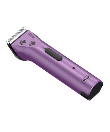 Wahl Professional Animal Arco Pet Dog Cat and Horse Cordless Clipper Kit Purple