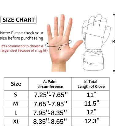 Waterproof Ski Gloves with Half Ski Mask - 3M Thinsulate, Warm & Cozy - Black/Grey Large - Buy Online on GoSupps.com