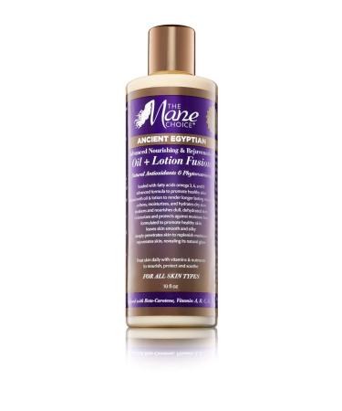 MANE CHOICE ANCIENT EGYPTIAN OIL+LOTION FUSION SKIN MOISTURIZER 10OZ