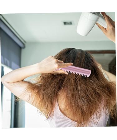 Portable Mini Hair Straightener Brush - Cordless USB Rechargeable 3 Adjustable Temperatures Anti-Scald All Hair Types | International Shipping - Buy Online on GoSupps.com