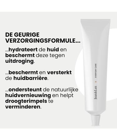 Jean Len Jean & Len Day hand cream Hydrate & Care for dry hands with niacinamides aloe vera & vitamin E strengthens the skin barrier vegan without parabens & silicones 75 ml - Buy Online on GoSupps.com