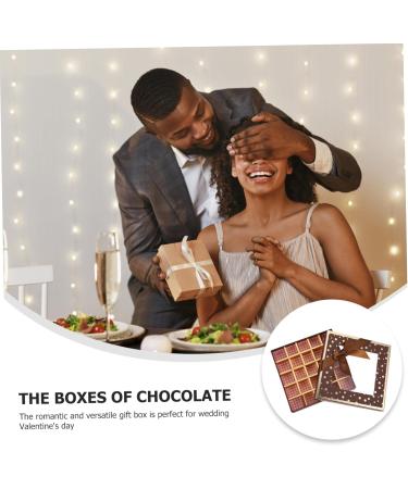 VINTORKY Chocolates Truffles Chocolate Box chocolate box candy chocolate luxury chocolate wedding favors truffle chocolate romantic Chocolate Truffle - Buy Online on GoSupps.com