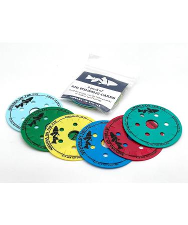 Nirvana Tenkara Line Holder Cards (6 Pack) - Convenient Fishing Line Organization - Buy Online on GoSupps.com