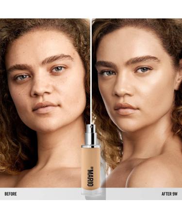 MAKEUP BY MARIO SurrealSkin Liquid Foundation - 1 FL OZ / 30 ML - 9W Light with Medium Warm Undertone - Buy Online on GoSupps.com