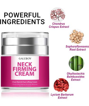 Neck Firming Cream: Anti-Aging Moisturizer for Neck & D collet - Skin Tightening and Double Chin Reducer - Buy Online on GoSupps.com