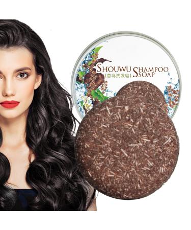 Raxove Hair Growth Soap | Organic Multiflorum Rosemary Shampoo Bar - 1.94 Ounce Solid Shampoo for Grey Hair - Moisturizing & Nourishing Care for Women & Men