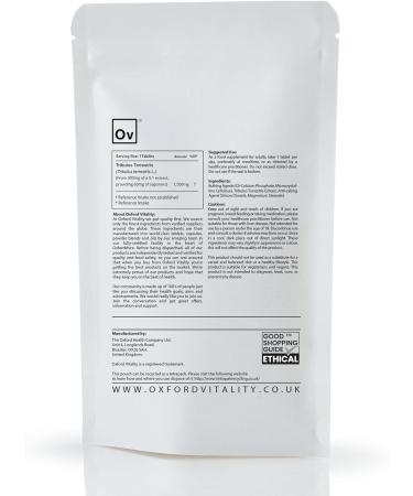 Tribulus Terrestris 1 500mg Tablets. Testosterone Support Supplement (120) - Buy Online on GoSupps.com