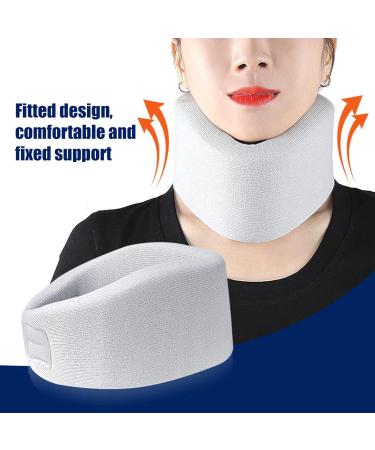 AIBYKS Adjustable Soft Sponge Neck Brace - Universal Neck Bandages for Cervical Spine Relief - Ideal for Men & Women | Shop Internationally - Buy Online on GoSupps.com