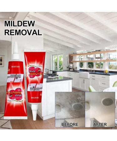 2PCS Mould and Mildew Remover Household Mould Remover Gel Mould Extreme Remover Gel Black Mould Remover Mould Magic Gel Mold Remover Spray for Bathroom&Kitchen Mould Cleaner for Walls Mould Prevention - Buy Online on GoSupps.com
