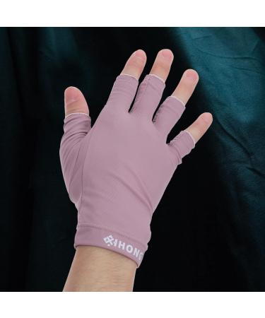 FOMIYES 1 Pair Uv Gloves Sun Protection Gloves Outdoor Hiking Gloves Manicure Gloves Uv Protection Uv Gel Gloves Nails Gel Nail Gloves Major Women's Lamp Fabric As Shown - Buy Online on GoSupps.com