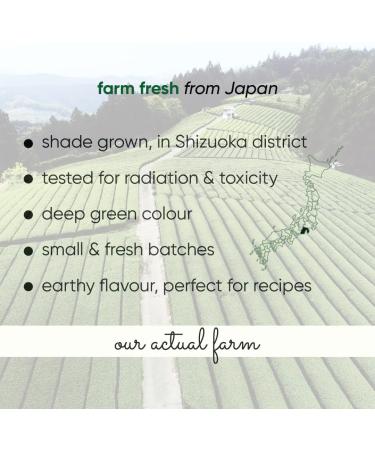 Culinary Premium Tencha Matcha Green Tea Powder from Shizouka, Japan - Vegan, 75 Servings - Buy Online on GoSupps.com