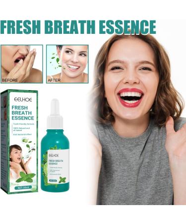 Essence for Fresh Breath - Portable Cool Peppermint Drops | Eliminate Bad Breath (2PC) - Buy Online on GoSupps.com