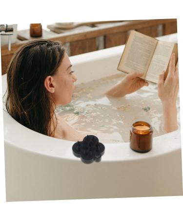 Gleavi Shampoo Massage Brush - Scalp Head Massage for Hair Growth & Peeling | Black 7x6.5x3cm - Buy Online on GoSupps.com