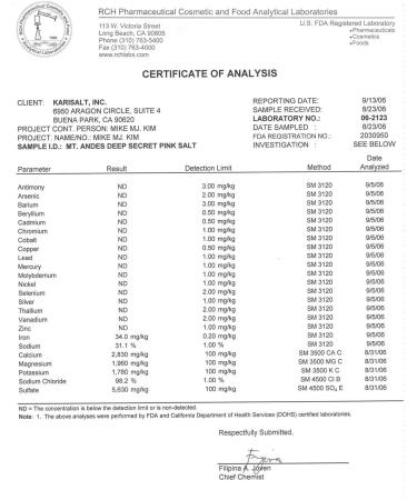 Pink Rock Salt Dental Care - Natural Mineral Mouth Rinse and Gargle Salt from Mt. Andes, Bolivia - Buy Online on GoSupps.com