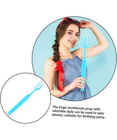 Namoarly Toys Deliveries Toothbrush - Dekor Cosplay Accessories & Giant Photo Requisites | Perfect Party & Gift Ideas - Himmelblau 39.5x5.1x3.8cm - Buy Online on GoSupps.com