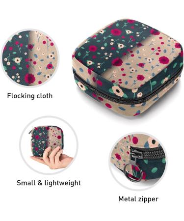 Women s Bonds Storage Pockets Stillpad Holder - Portable Rose Flower Period Kit Bag for Girls | Feminine Product Organizer - Buy Online on GoSupps.com