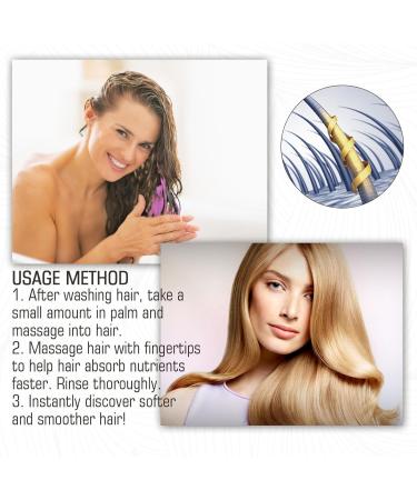 Hair Mask in 5 Seconds Magic Keratin Hair Mask Deep Conditioning Hair Treatment Recovers Elasticity and Shiny Soft Hair - Buy Online on GoSupps.com