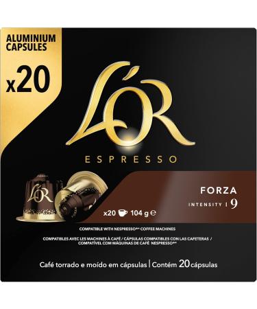 L'Or Espresso Coffee Capsules Forza Intensity 104g - Buy Online on GoSupps.com