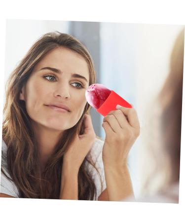 Buy Balacoo Silicone Ice Face Roller & Eye Massager - Ice Roller Holder & Molds for Radiant Skin - Beauty Facial Massager 11x5.5 CM Red - International Shipping Available - Buy Online on GoSupps.com