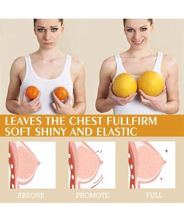 Breast Massage Oil - Bust Tightening & Moisturizing for Firmness & Lift | Improve Breast Balance - Buy Online on GoSupps.com