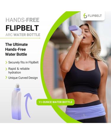 Buy FlipBelt Arc Water Bottle - Evergreen - 11oz | Ideal for Active Lifestyle | International Shipping - Buy Online on GoSupps.com