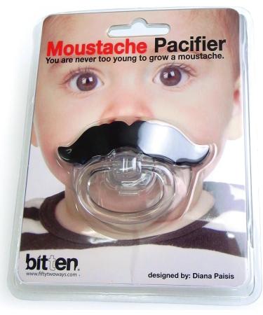 Buy Toy Zany Moustache Pacifier - UK Import | Fun Baby Soother for International Shipping - Buy Online on GoSupps.com