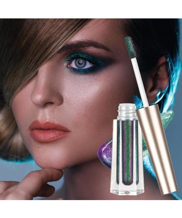 Multichrome Chameleon Liquid Eyeshadow | Chameleon Multichrome Makeup | Long Lasting High Pigment MultiChrome Eyeshadow Glitter for Girls Pochy 103 - Buy Online on GoSupps.com