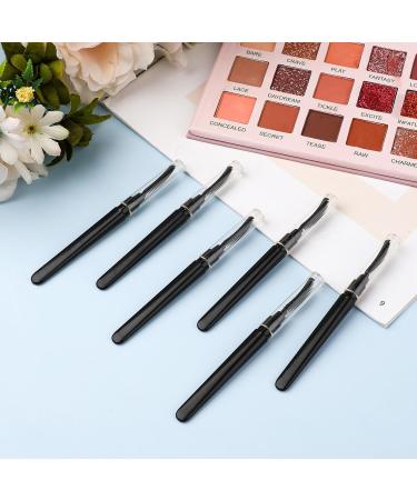 Giantree 6-Piece Silicone Eyelash Brush Set | Eyebrow Comb & Definer | Black Mascara Rods for Perfect Eyelash Separation | International Shipping Available - Buy Online on GoSupps.com