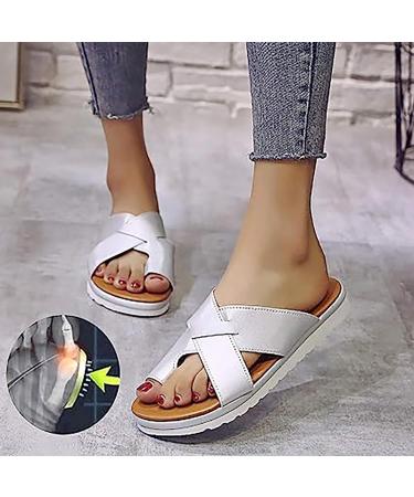 QLASIC Toe Correcting Orthopedic Sandals with Arch Support for Women - Purple, Size 7.5 - Buy Online on GoSupps.com