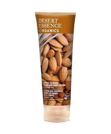 Desert Essence Hand and Body Lotion Almond  8 ounce Almond 8 oz