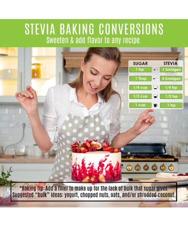 Stevia Select Organic Stevia Powder - USDA Certified | Non GMO Pure Extract from Sweet Leaf | Zero Calorie Sweetener | 1.25oz (Pack of 1) - Buy Online on GoSupps.com