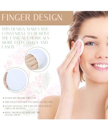 12 Eco-Friendly Bamboo Makeup Remover Pads - Reusable & Washable with Cotton Laundry Bag - Buy Online on GoSupps.com