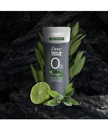Dove Men+Care Aluminum-Free Deodorant Stick with Lime+Sage Moisturizer 10.4oz (Pack of 4) - Buy Online on GoSupps.com