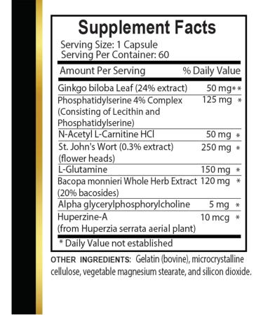 OLANTA TRADE SOLUTION Memory Pills for Brain - Herbal Supplement for Memory & Focus Support Concentration Clarity Alertness Focus and Memory Supplement for Brain - 2 Bottles 120 Capsules - Buy Online on GoSupps.com